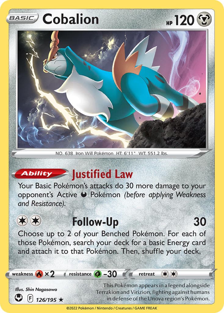 Cobalion — Silver Tempest