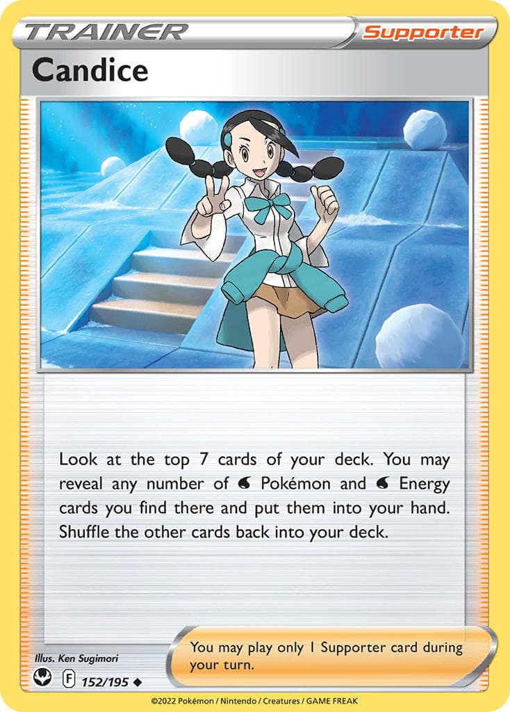 Candice — Silver Tempest Pokémon card