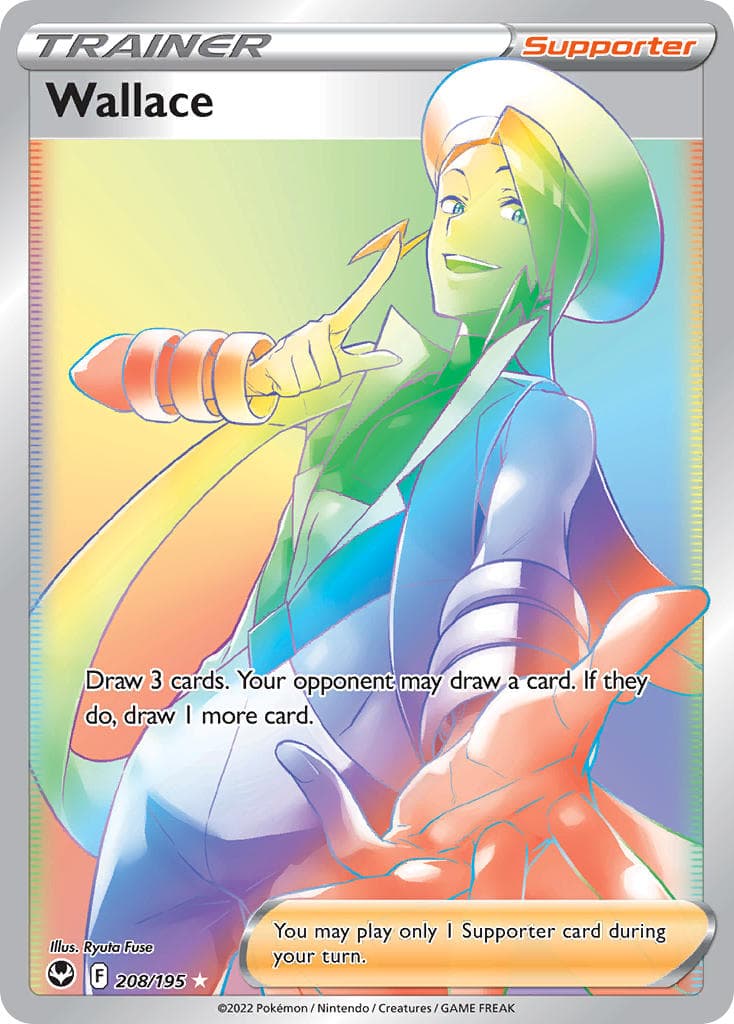 Wallace — Silver Tempest Pokémon card
