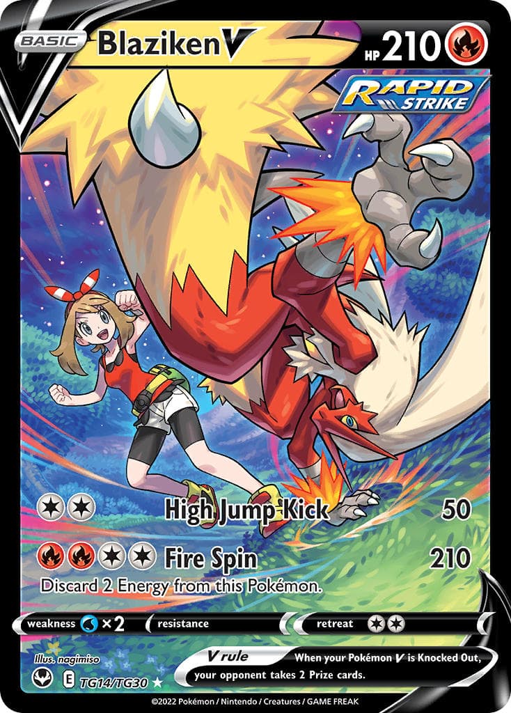 Blaziken V — Silver Tempest