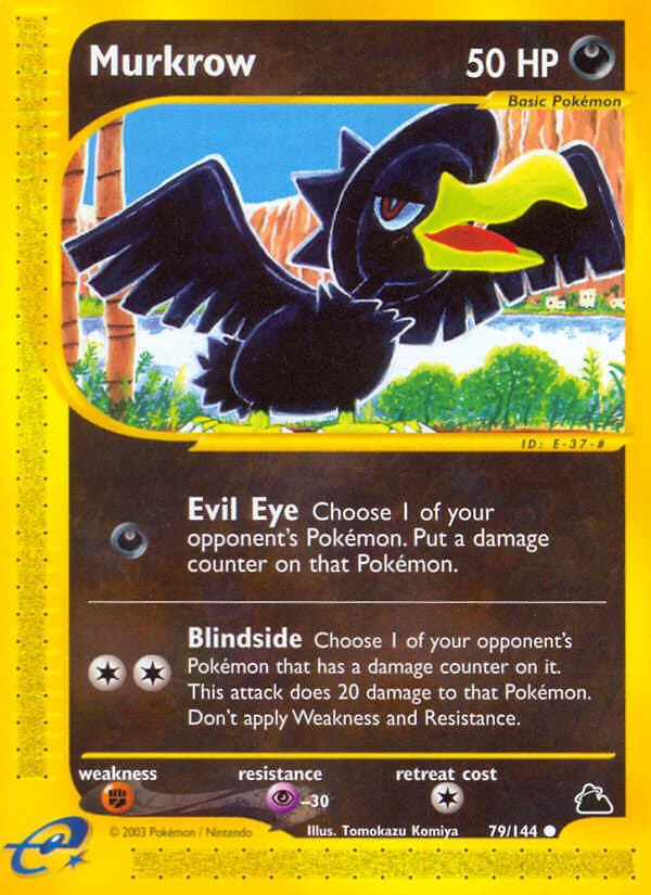 Murkrow — Skyridge Pokémon card