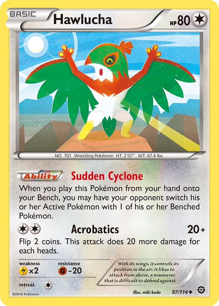 Hawlucha — Steam Siege