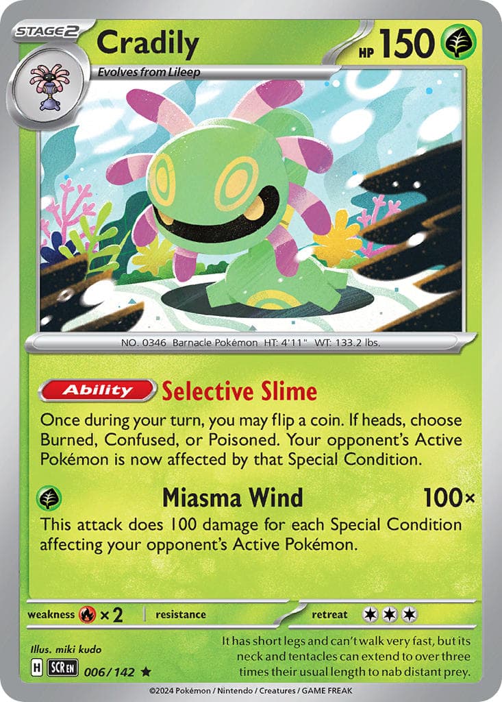 Cradily — Stellar Crown