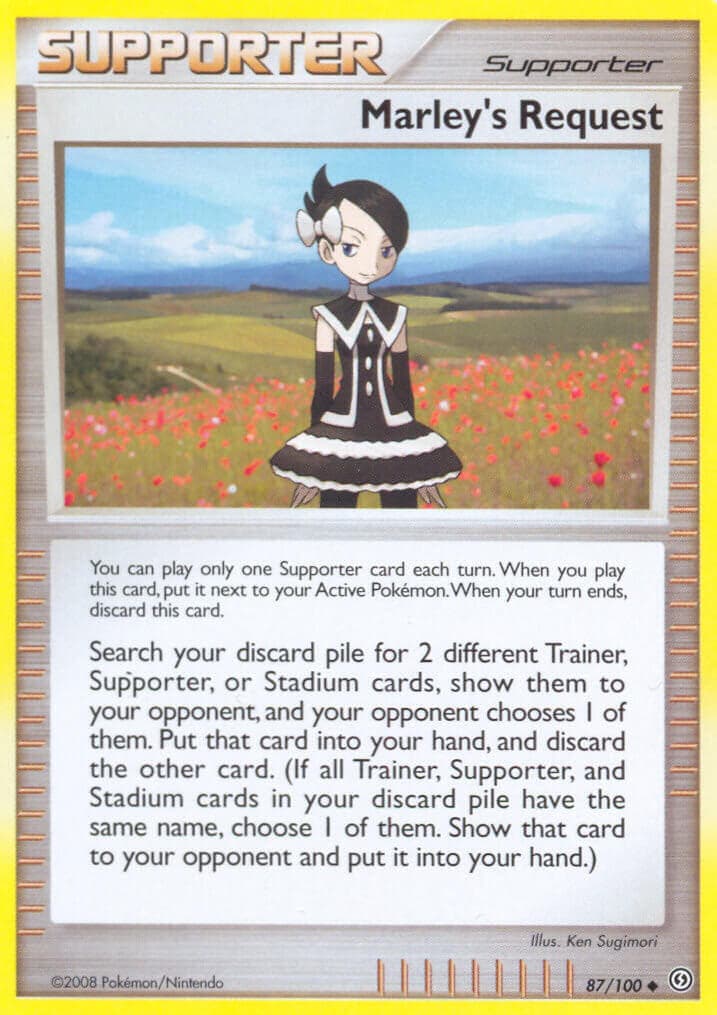 Marleys Request — Stormfront Pokémon card
