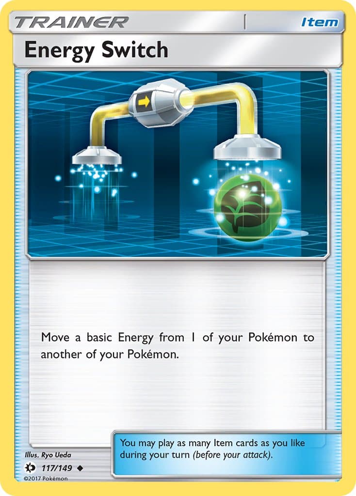 Energy Switch — Sun & Moon Pokémon card