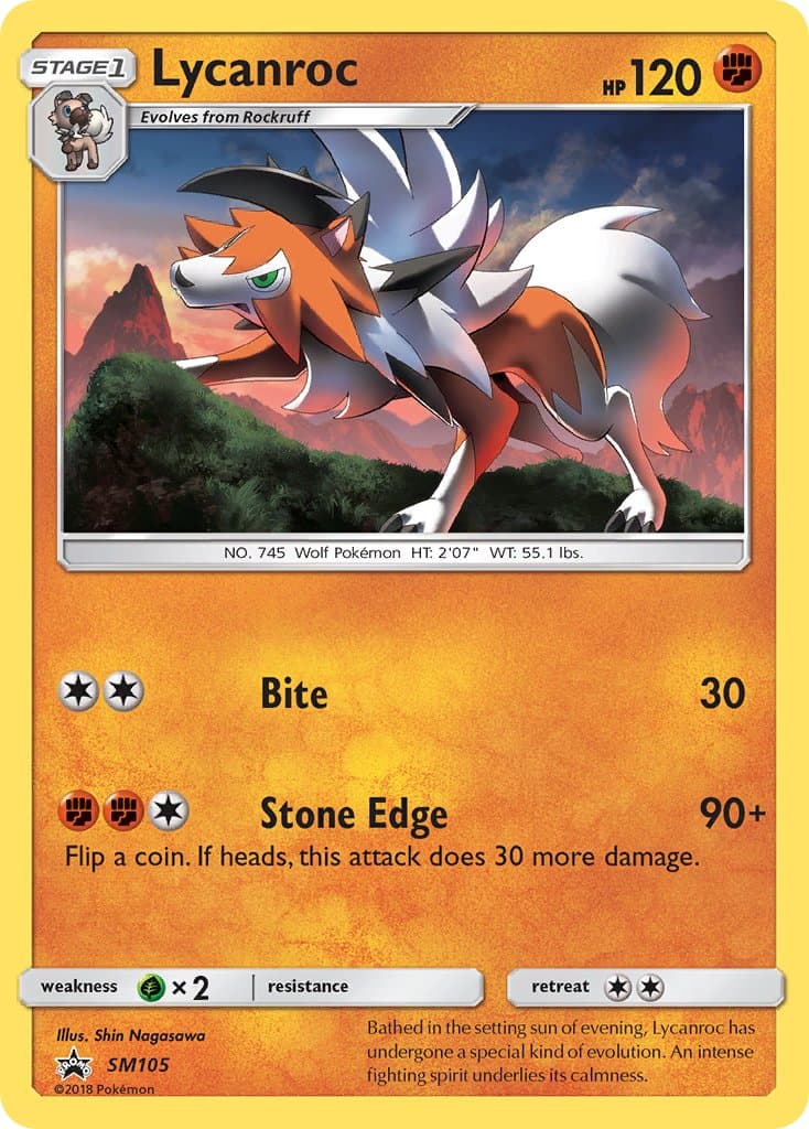 Lycanroc — Sun Moon Promos