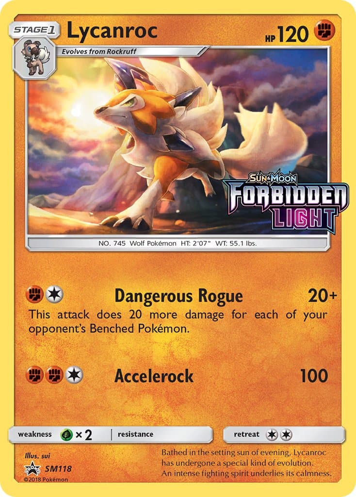 Lycanroc — Sun Moon Promos