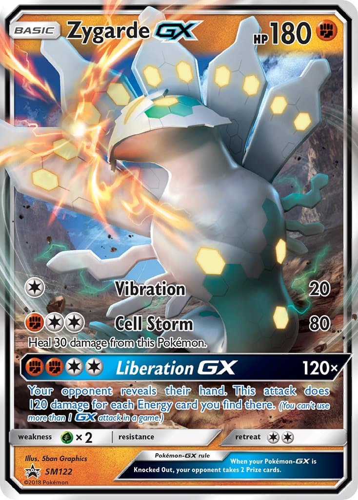 Zygarde Gx — Sun Moon Promos Pokémon card