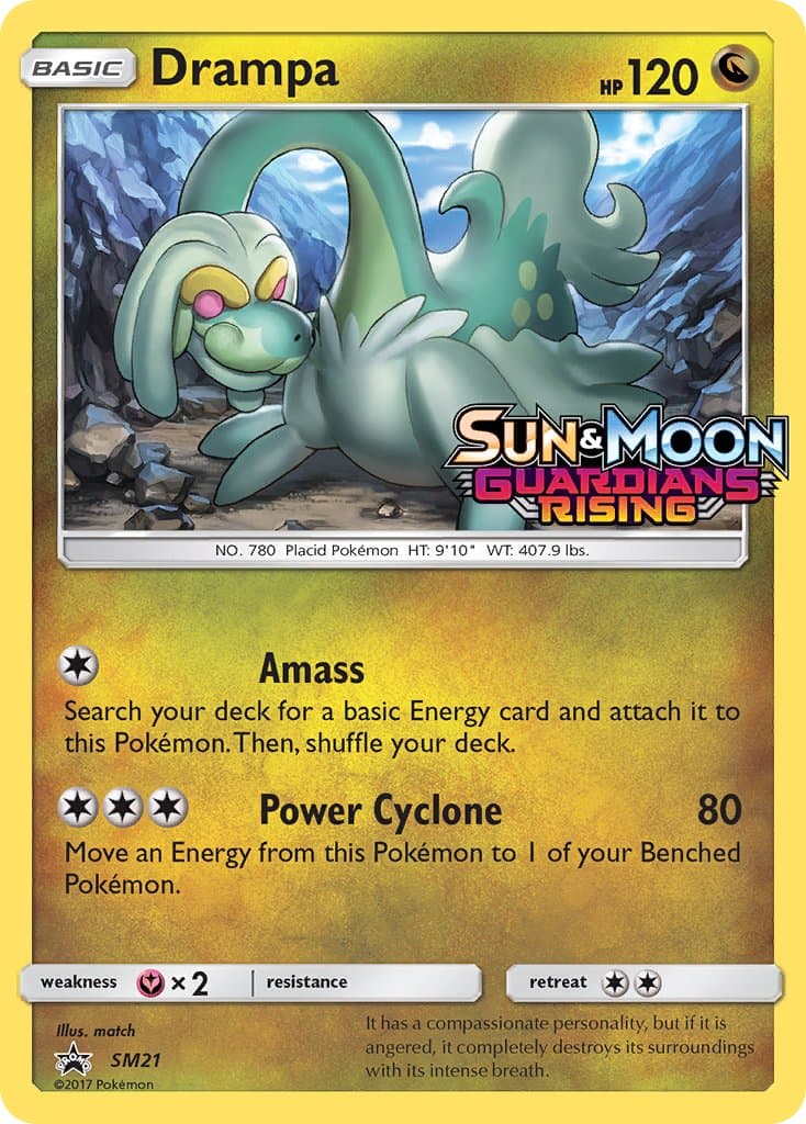 Drampa — Sun Moon Promos