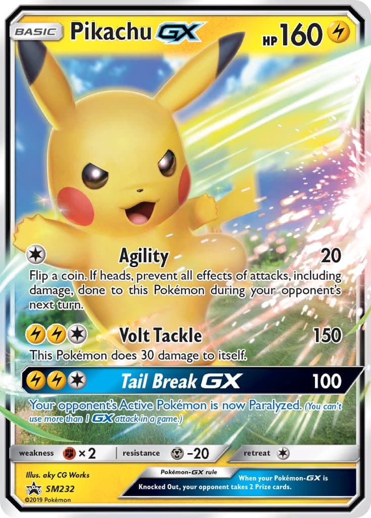 Pikachu Gx — Sun Moon Promos Pokémon card