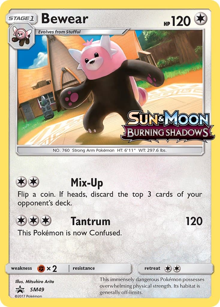 Bewear — Sun Moon Promos