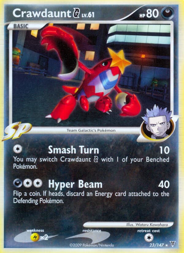Crawdaunt G — Supreme Victors Pokémon card