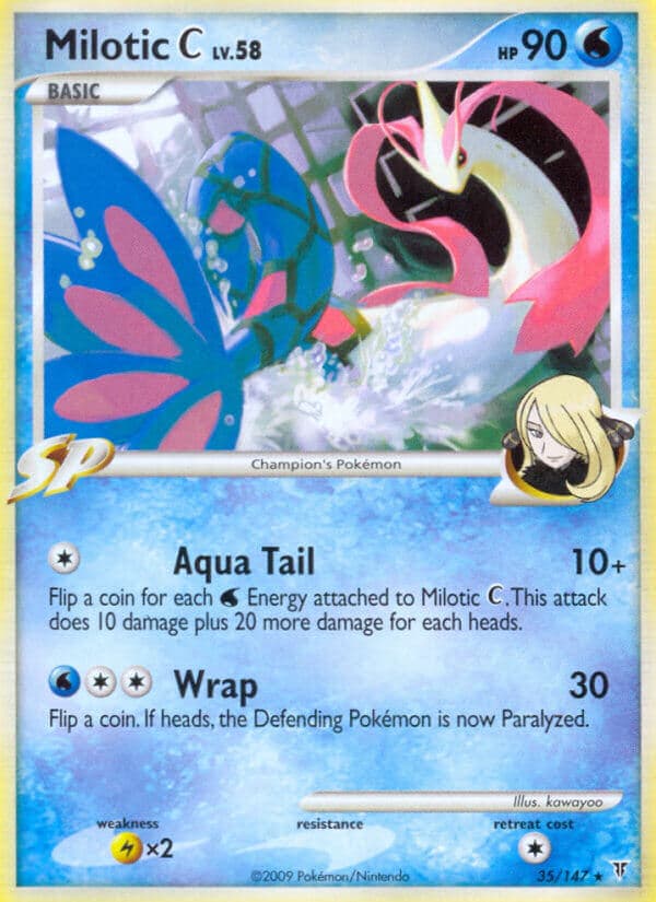 Milotic C — Supreme Victors Pokémon card