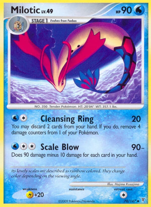 Milotic — Supreme Victors Pokémon card