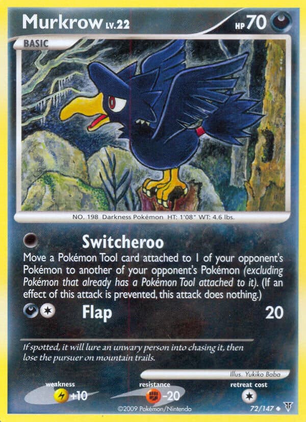 Murkrow — Supreme Victors Pokémon card
