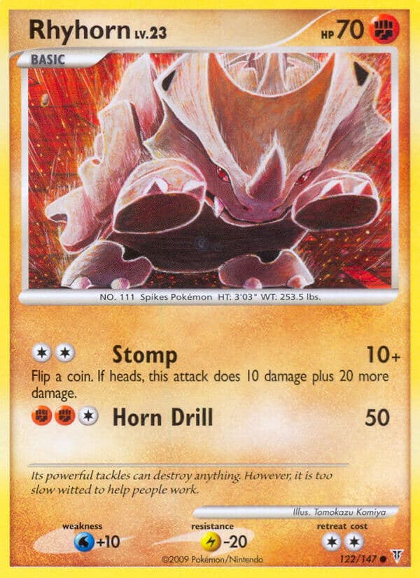 Rhyhorn — Supreme Victors Pokémon card