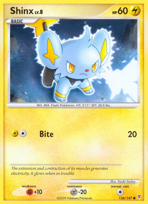 Shinx — Supreme Victors Pokémon card