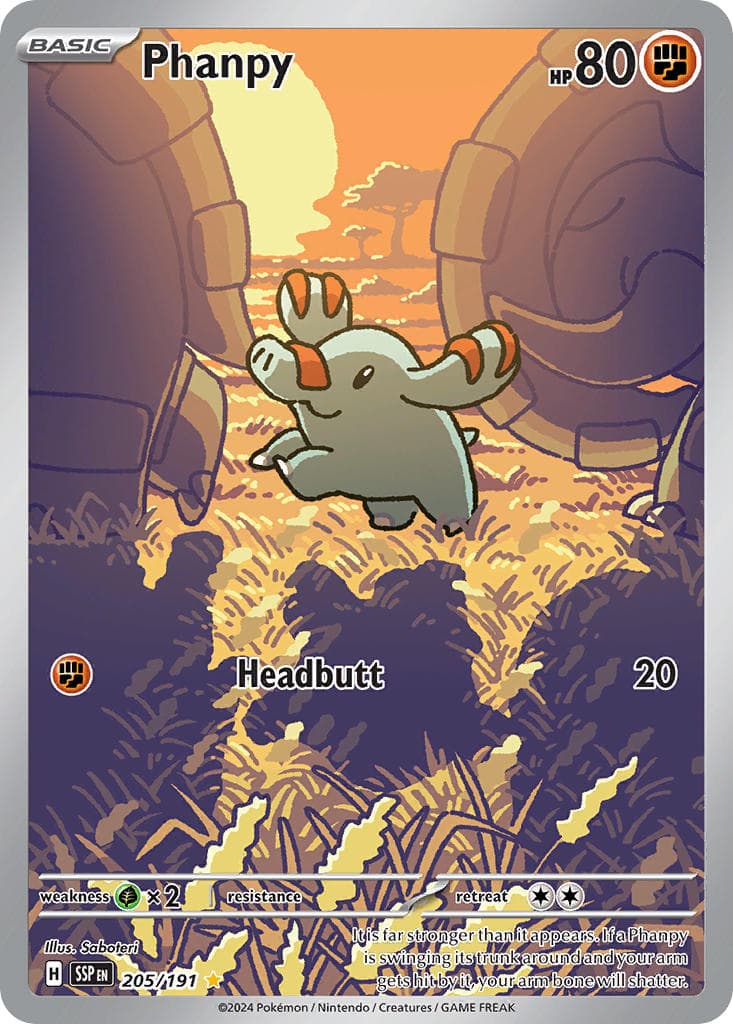 Phanpy — Surging Sparks