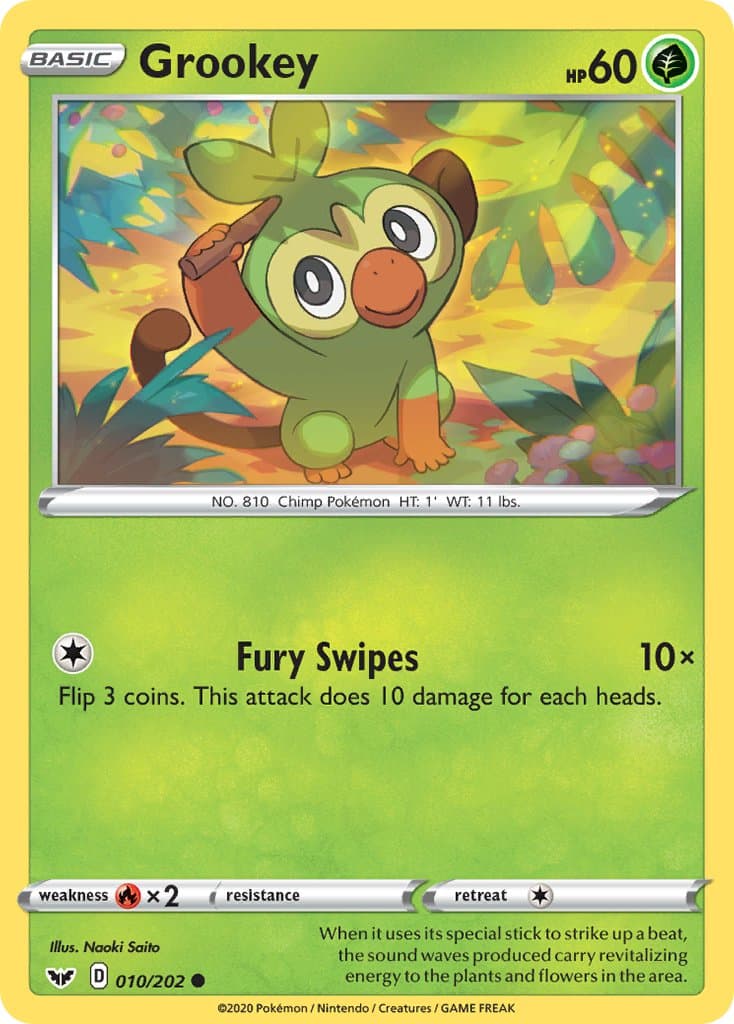 Grookey — Sword & Shield