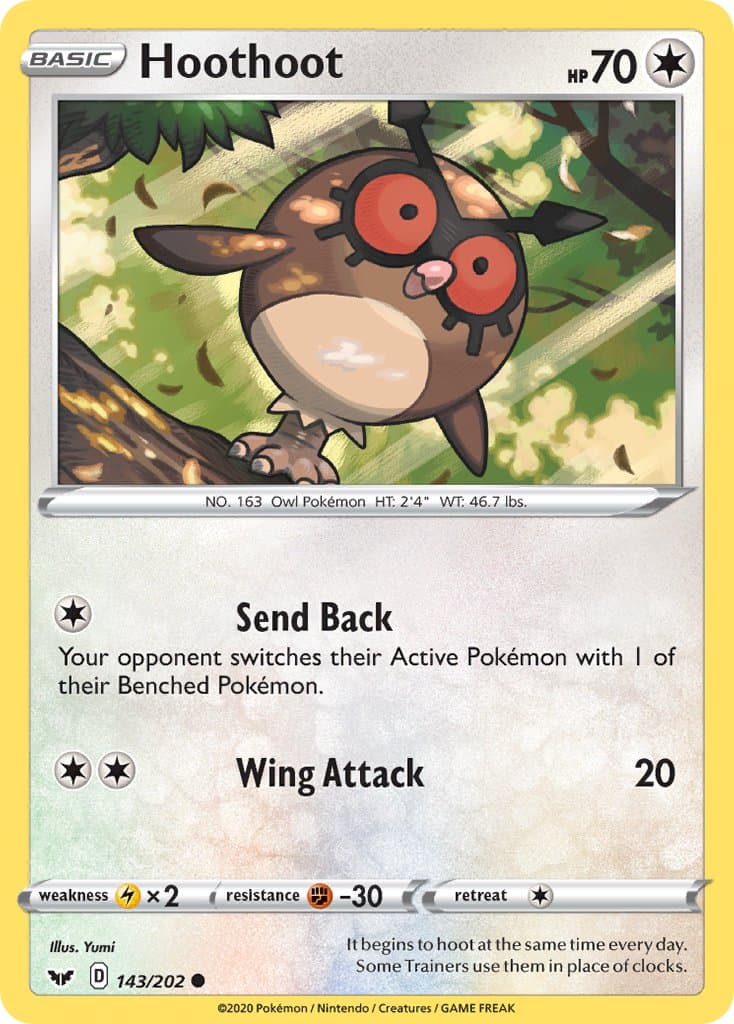 Hoothoot — Sword & Shield