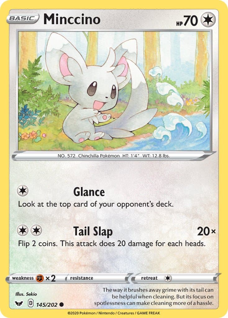 Minccino — Sword & Shield