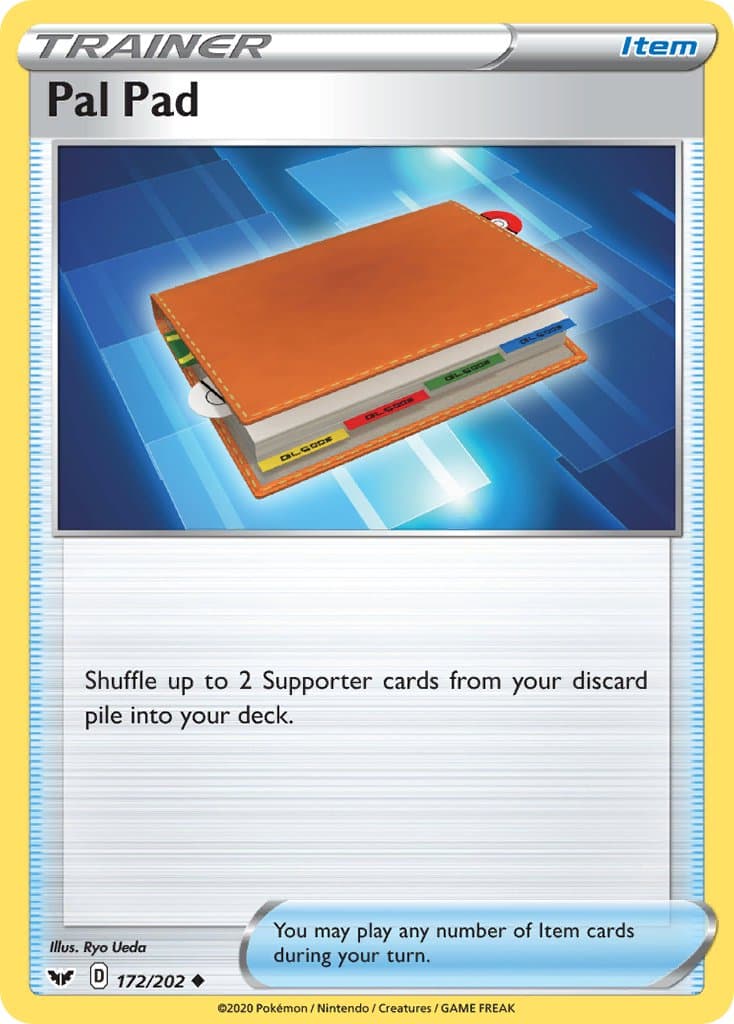 Pal Pad — Sword & Shield Pokémon card