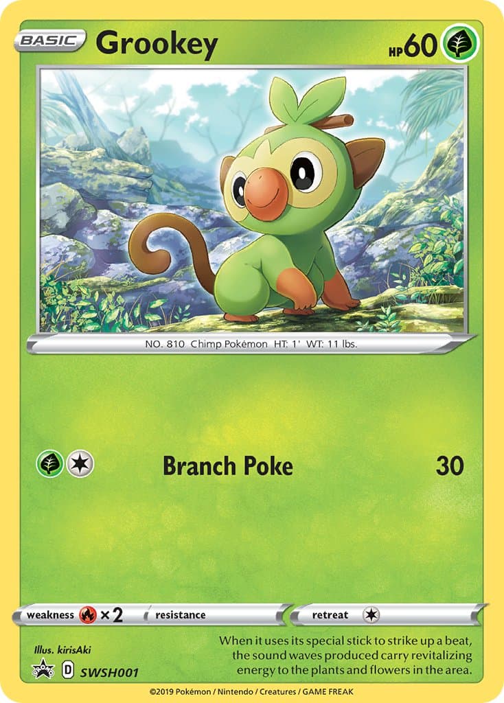 Grookey — Sword Shield Promos