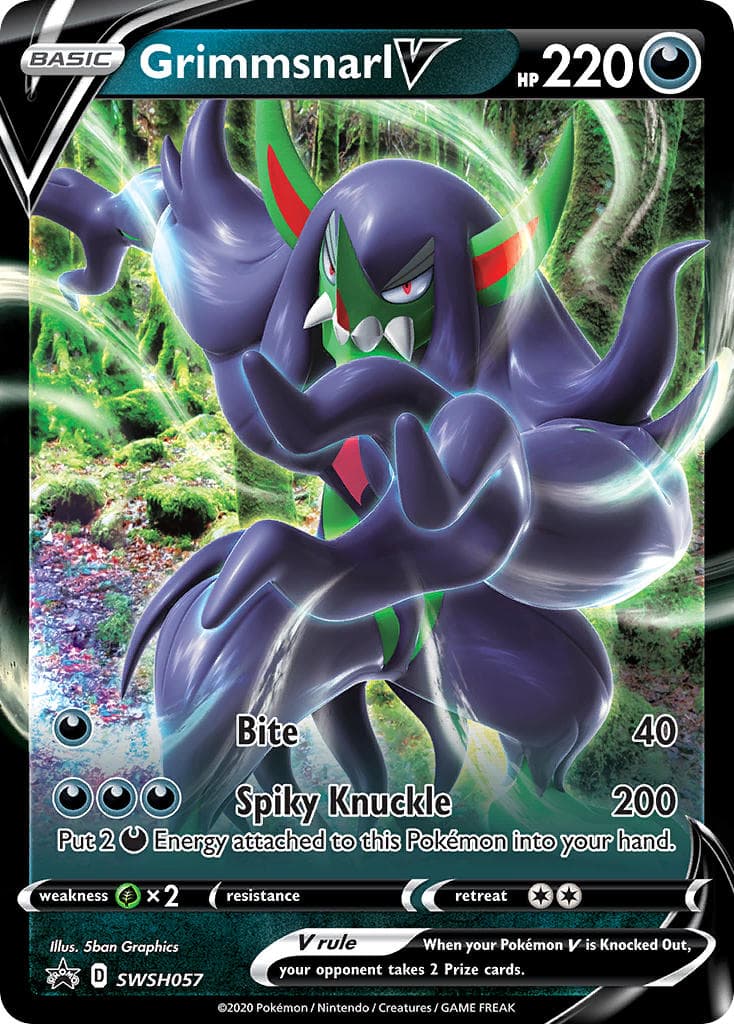 Grimmsnarl V — Sword Shield Promos Pokémon card