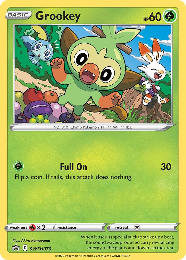 Grookey — Sword Shield Promos Pokémon card