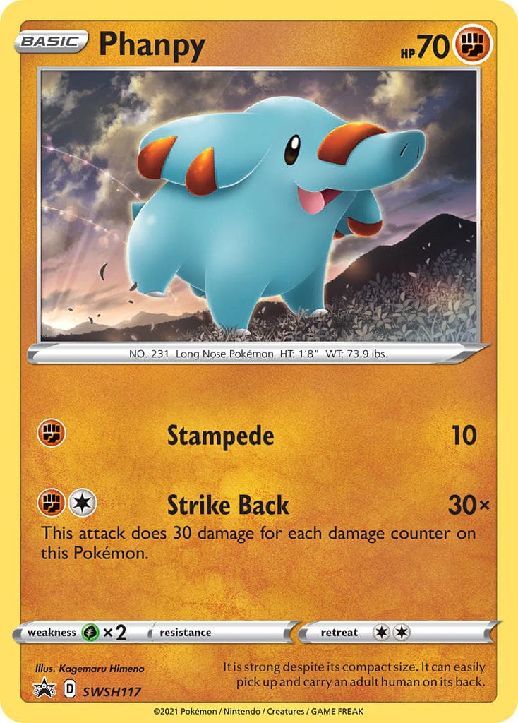 Phanpy — Sword Shield Promos