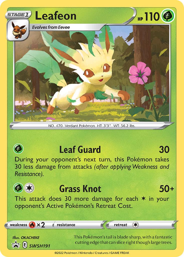 Leafeon — Sword Shield Promos
