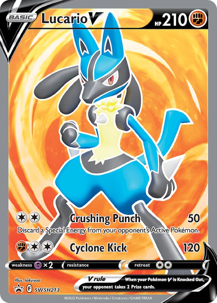 Lucario V — Sword Shield Promos