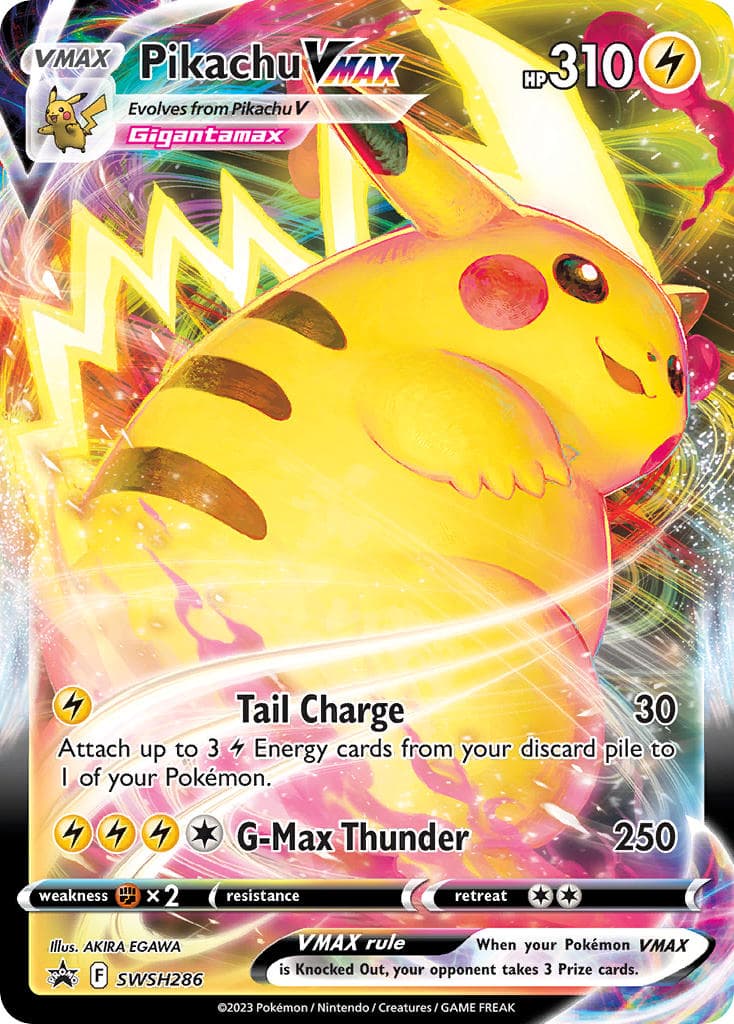 Pikachu Vmax — Sword Shield Promos