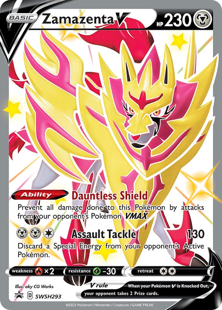 Zamazenta V — Sword Shield Promos