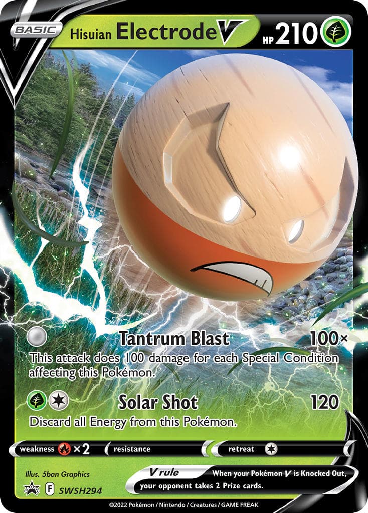 Hisuian Electrode V — Sword Shield Promos