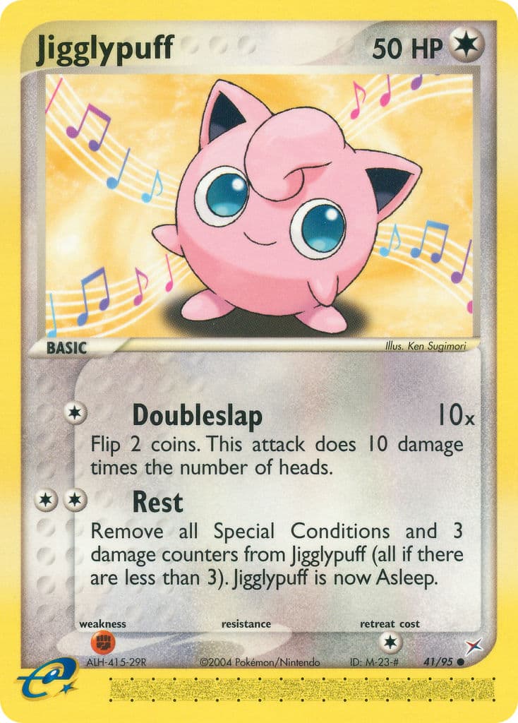 Jigglypuff — Team Magma vs Team Aqua Pokémon card