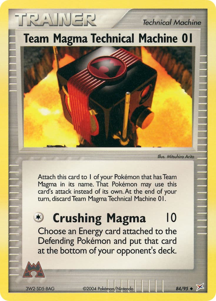 Team Magma Technical Machine 01 — Team Magma vs Team Aqua