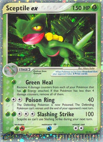 Sceptile Ex — Team Magma vs Team Aqua Pokémon card