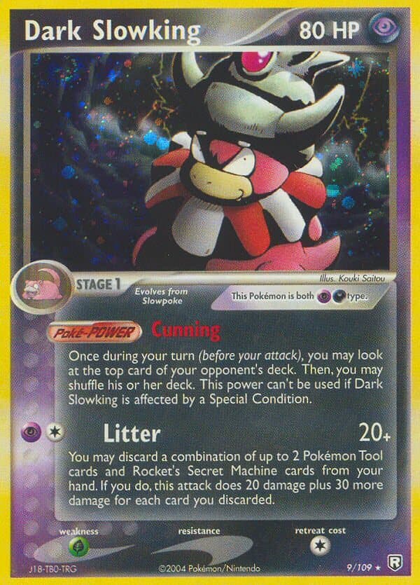 Dark Slowking — Team Rocket Returns Pokémon card