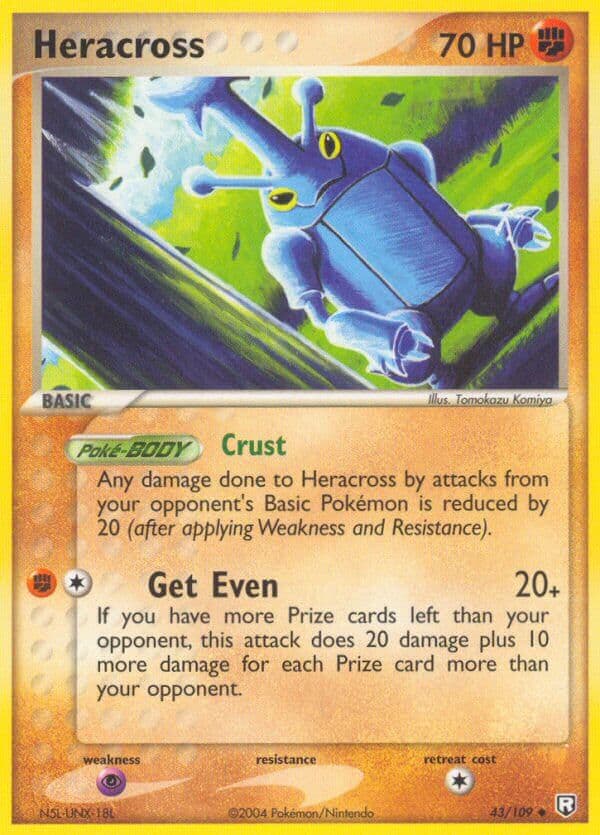Heracross — Team Rocket Returns Pokémon card