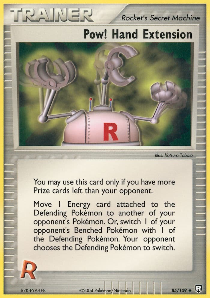 Pow Hand Extension — Team Rocket Returns Pokémon card