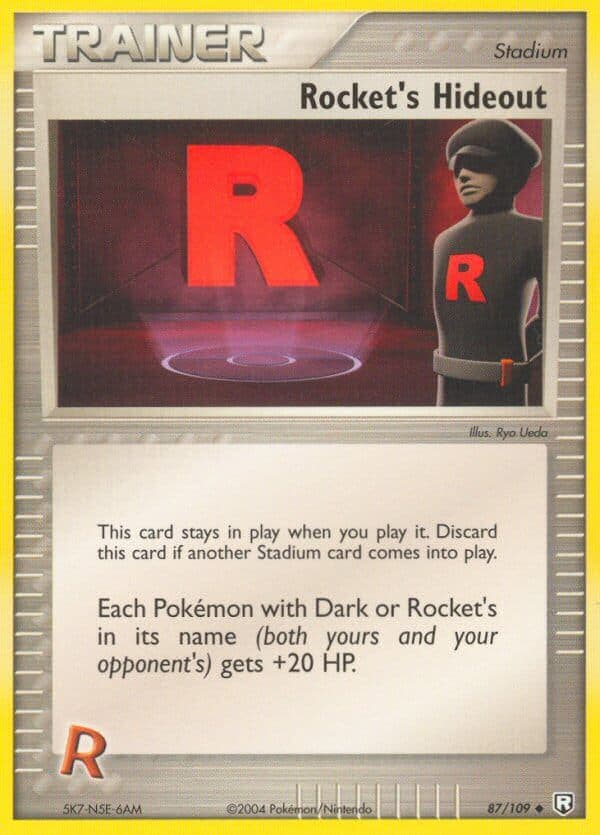 Rockets Hideout — Team Rocket Returns Pokémon card