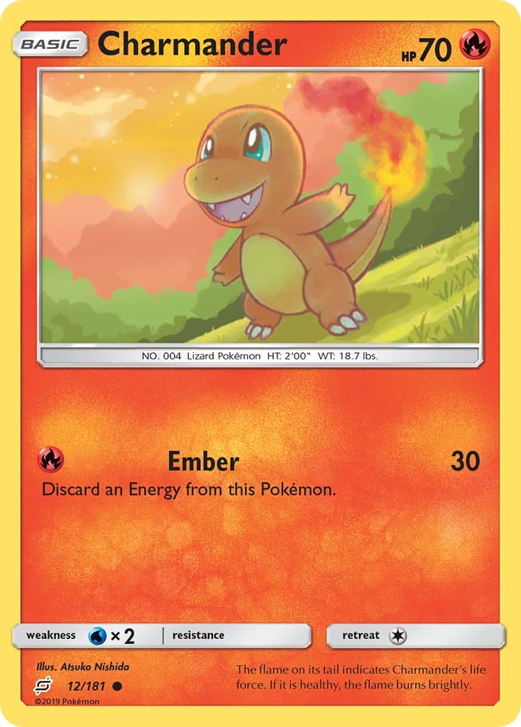 Charmander — Team Up Pokémon card