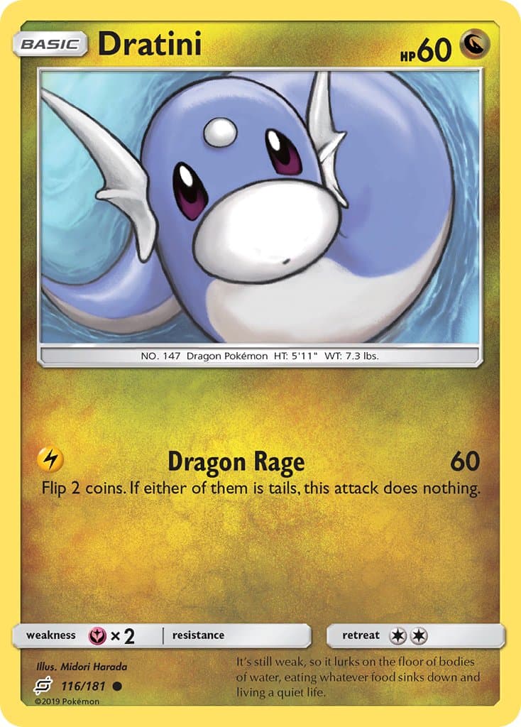 Dratini — Team Up Pokémon card