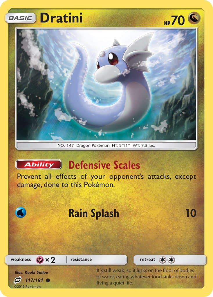 Dratini — Team Up Pokémon card