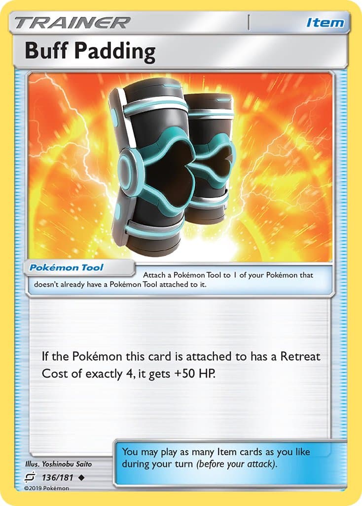 Buff Padding — Team Up Pokémon card