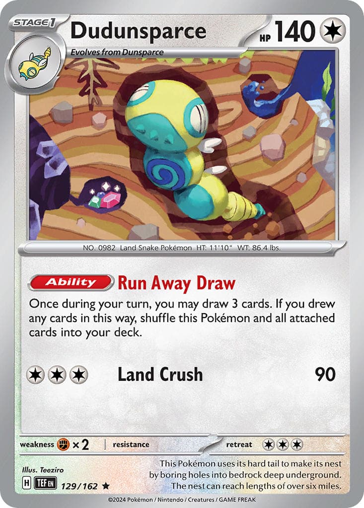 Dudunsparce — Temporal Forces