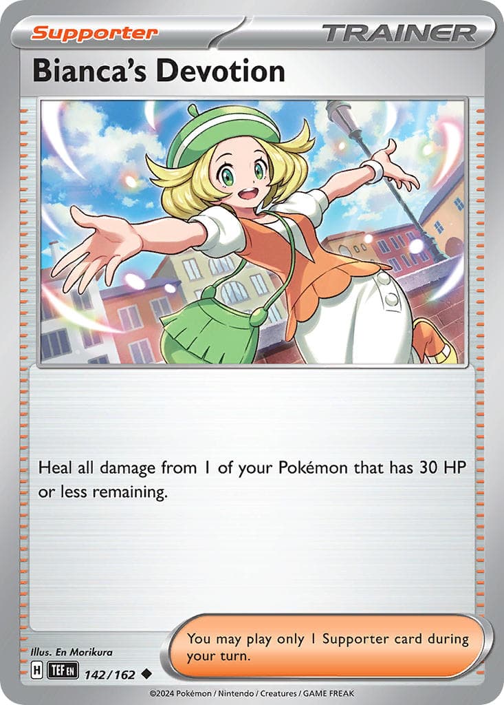 Bianca's Devotion — Temporal Forces Pokémon card