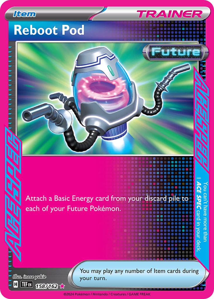 Reboot Pod — Temporal Forces Pokémon card