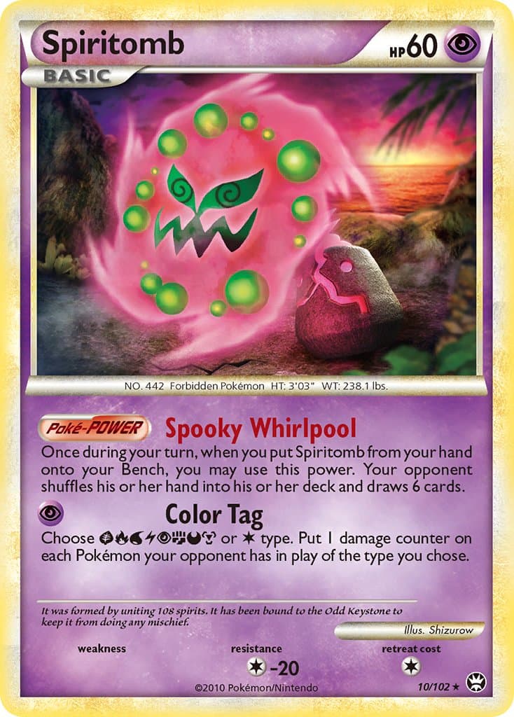 Spiritomb — Triumphant Pokémon card